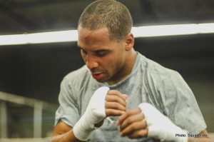 Andre Ward in Training Camp in Preparation for Fight with Edwin Rodriguez