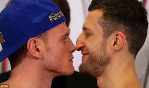 Froch - Groves weigh-in