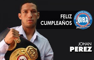 Feliz Cumpleaños Johan Pérez