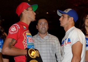 Johan Pérez, Interim WBA World Super Lightweight Champion - Golden Boy & Mauricio Herrera