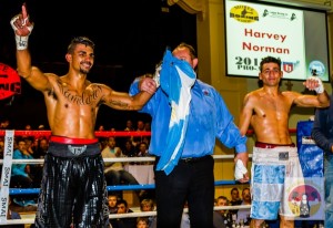 Cameron Hammond vs Alfredo Blanco WBA Oceania