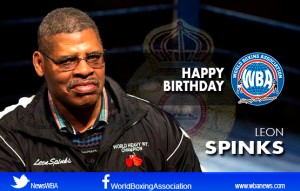 Happy Birthday to former champion Leon Spinks