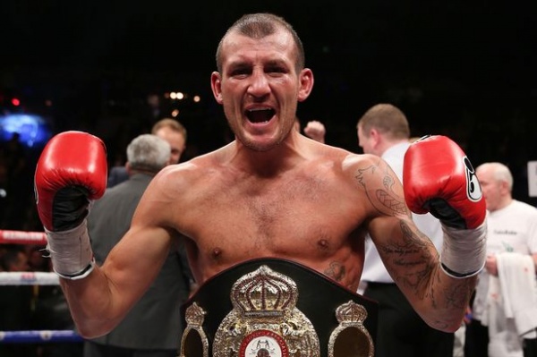 Derry Mathews WBA interim world lightweight champion