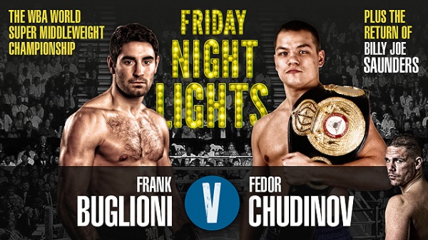 Chudinov captured the vacant WBA title on May 9 with a split-decision victory over multiple world champion Felix Sturm.