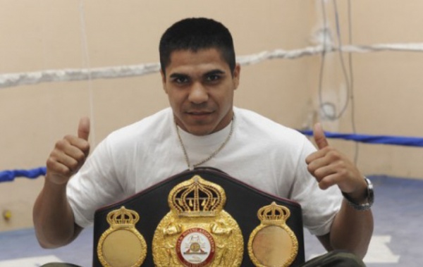 Jesús Cuellar WBA Featherweight Champion