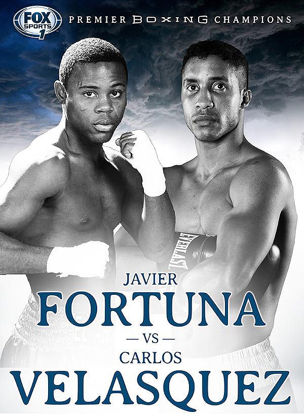 Javier Fortuna vs. Carlos Velasquez will be televised live on Fox Sports 1 beginning at 9 PM ET/6 PM PT. 