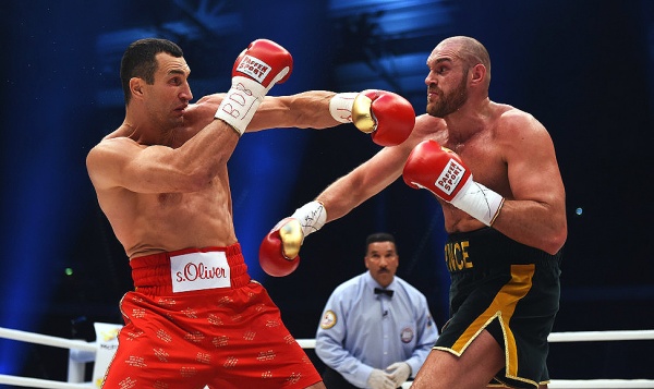 Fury was the busier and sharper fighter, but there weren’t a ton of punches being thrown by either man. (Photo: Courtesy)