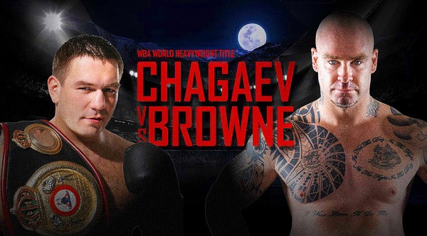 Should all go well against Chagaev, Browne would love to knock Wilder's "head off his shoulders." (Photo: mainevent.com.au)
