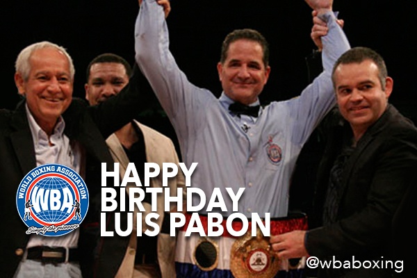 ¡Feliz cumpleaños, Luis Pabón!